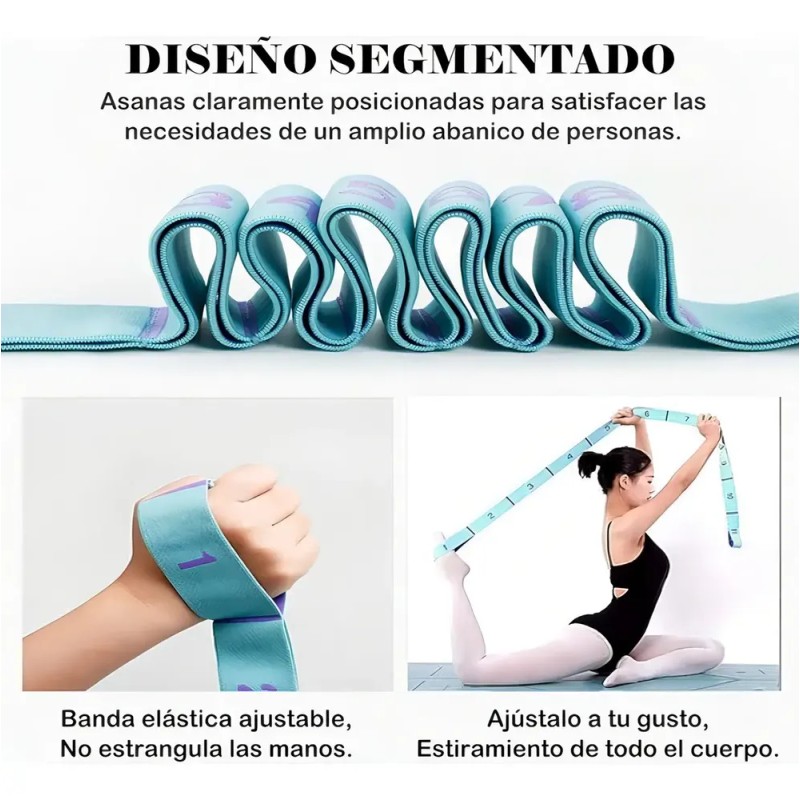 Bandas Elásticas Set De 2 Bandas De Resistencia Para Pilates