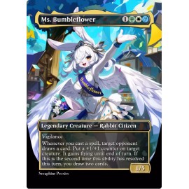 Ms. Bumbleflower - High Quality Altered Art Custom Cards