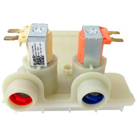 WH13X26535 Washer Water Inlet Valve for GE GTW460ASJ2WW GTW465ASN2WW GTW465ASN1WW GTW465ASN9WW GTW460ASJ5WW GTW460ASJ8WW Washer, Replace WH13X24386 WH13X24392 by BUTITNOW
