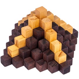 Professor Puzzle: El Dorado Puzzle - 3D Wooden Brainteaser, Rebuild The Legendary Kingdom of Gold, Block Configuration, Myths & Legends Collection