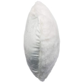 Brandsseller heart-shaped cushion, cuddly fleece plush decorative cushion, approx. 40 x 30 cm