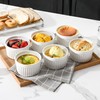 MALACASA Ramekins 12 oz Oven Safe, Porcelain Creme Brulee Ramekins