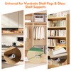 20Pcs Shelf Support Pegs, Heavy Duty for Kitchen Cabinet &