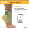 Tuli’s Cheetah Heel Cup with Compression Sleeve for Sever’s Disease