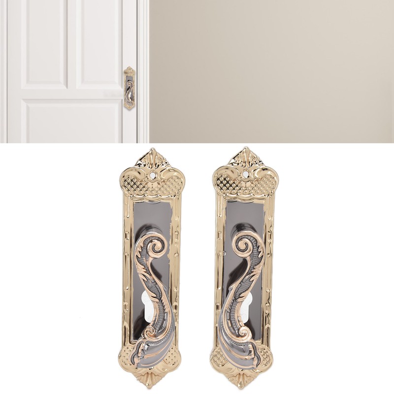 Door Handle Lock Silent Lock Bearing Safety Lever Handle Reversible