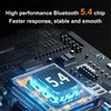 STFMHEZ Bluetooth 5.4 AUX Adapter, 2 in 1 Bluetooth Transmitter