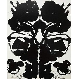 Andy Warhol "Rorschach, 1984 (3)" Custom Framed Pop Art 16" x 18"