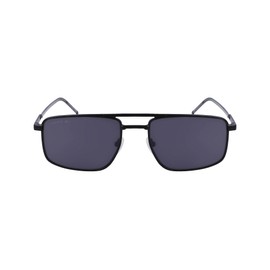 Lacoste Men's Sunglasses L255S - Matte Black with Solid Black Mirror Lens