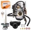 Carburetor Carb & Intake Manifold Boot & Fuel Petcock for