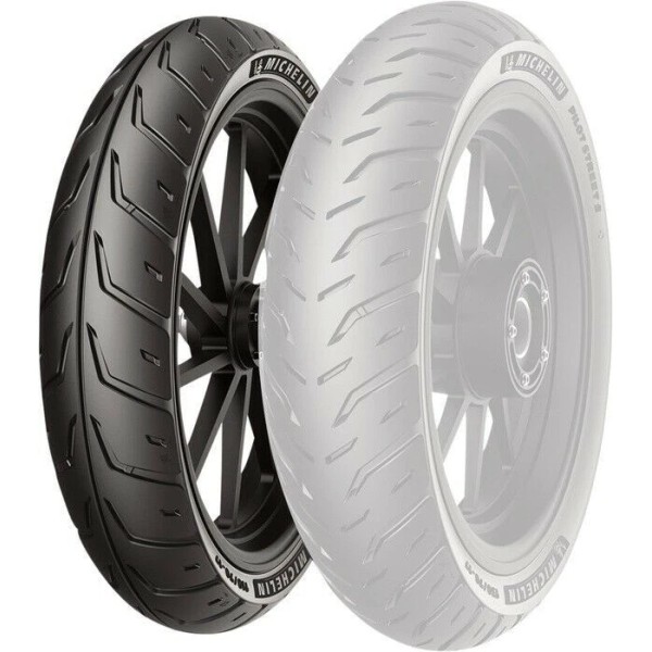 Michelin Pilot Street 2 Reinforced Bias Front/Rear Motorcycle Tire 90/90-14