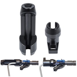 Fuel Injector Socket Set 17 mm 12 point Injector Line Removal Tool Alternative to Sl11400 fits for Ford Power Stroke 6.7L Diesel