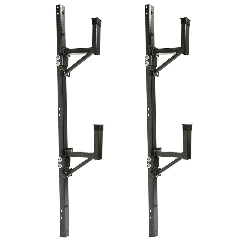 KUAFU Adjustable Trailer Ladder Rack Universal Side Mount Compatible with