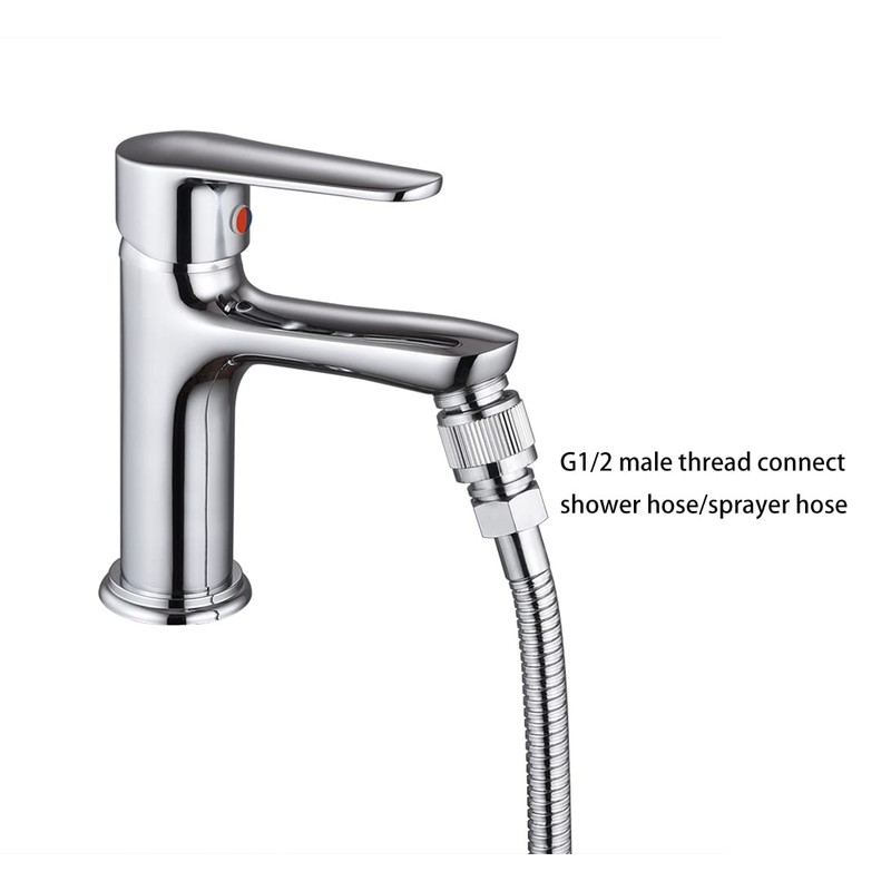 Brass Sink Faucet to Garden Hose Adapter – Quick Connect