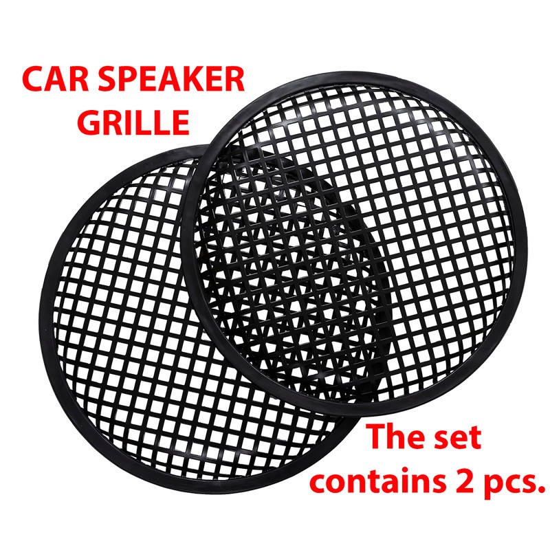 AERZETIX - C66075 Set of 2 Protective Nets for Speakers/Subwoofer