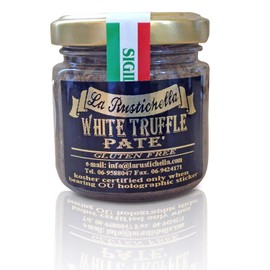 La Rustichella - White Truffle Pate - Small (90 g, 3.2 oz) - Kosher, Gluten Free
