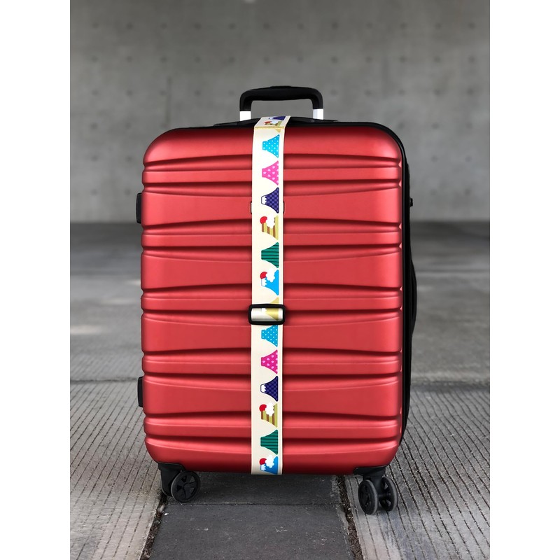 Teeoff Luggage Straps Suitcase Belts 荷物ストラップスーツケースベルトトラベルバッグアクセサリー調節可能な220CM (Volcanic)