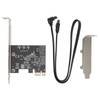 PCIE to SATA Expansion Card 6Gbps Stable Performance PCIE to