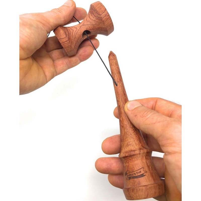 Kendama MyCircus JUGGLE 4FUN (Includes Replacement String and Bag) for