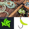 JSHANMEI 220PCS/Box Carp Fishing Tackle Box Artificial Plastic Fake Baits