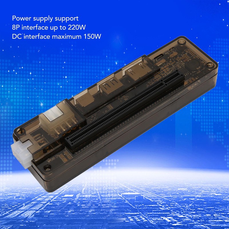 Laptop External Independent Video Card Dock 6Pin 8Pin Output PCIE