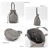 Rename Korean Lightweight Quilted Nubi Bag, Drawstring Bag, Women's, Ible