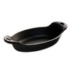 Lodge Heat Enhanced and Seasoned Cast Iron Oval Mini Server,