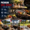 Rolling Grill Basket 2-Pack 304 Stainless Steel Grill Basket with