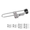 10PCS Lever Action Grid Clamp Multifunctional Stainless Steel Rust Proof