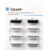 Likart 8 Pack Portable Trimmer Cutting Blades,Compatible for Cricut Paper