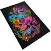 Purpledip Cotton Wall Poster Beach Throw 'Smiling Death': Bohemian Wall