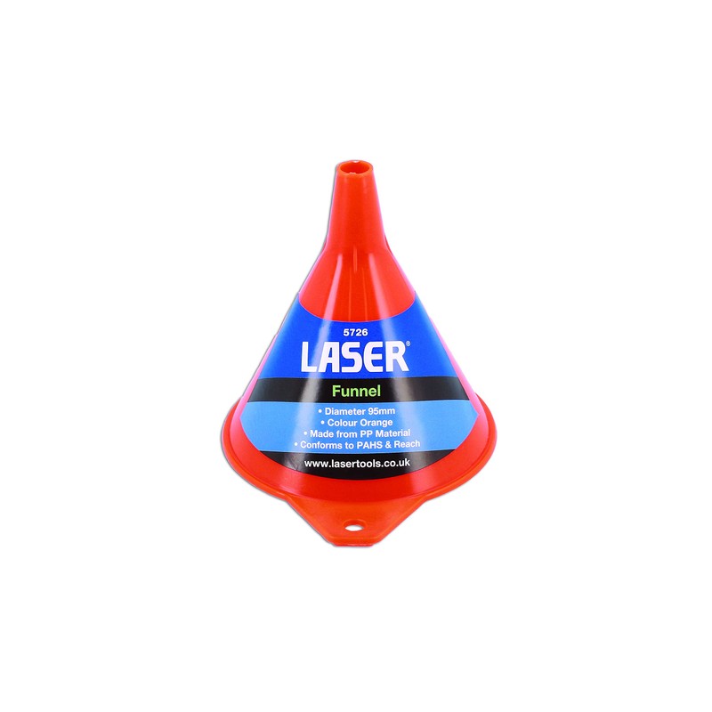 Laser 5726 Funnel 95mm Orange