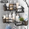 2 pack Stainless Steel Corner Shower Shelf for Bathroom –