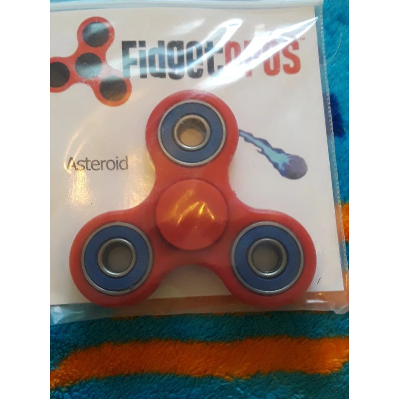 Unbranded Red And Blue Fidget Spinner