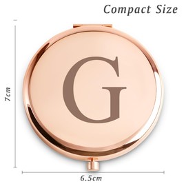 Gifts for Women Girls, Stocking Stuffers for Adult Teen, Unique Christmas Birthday Gifts for Her, Wife, Mom, Grandma, Daughter, Sister, Aunt, Best Friends, Niece, Granddaughter, Compact Mirror - G