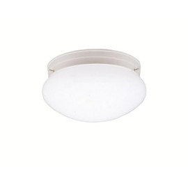 Kichler 208WH Ceiling Space Flush Mount 1-Light, White