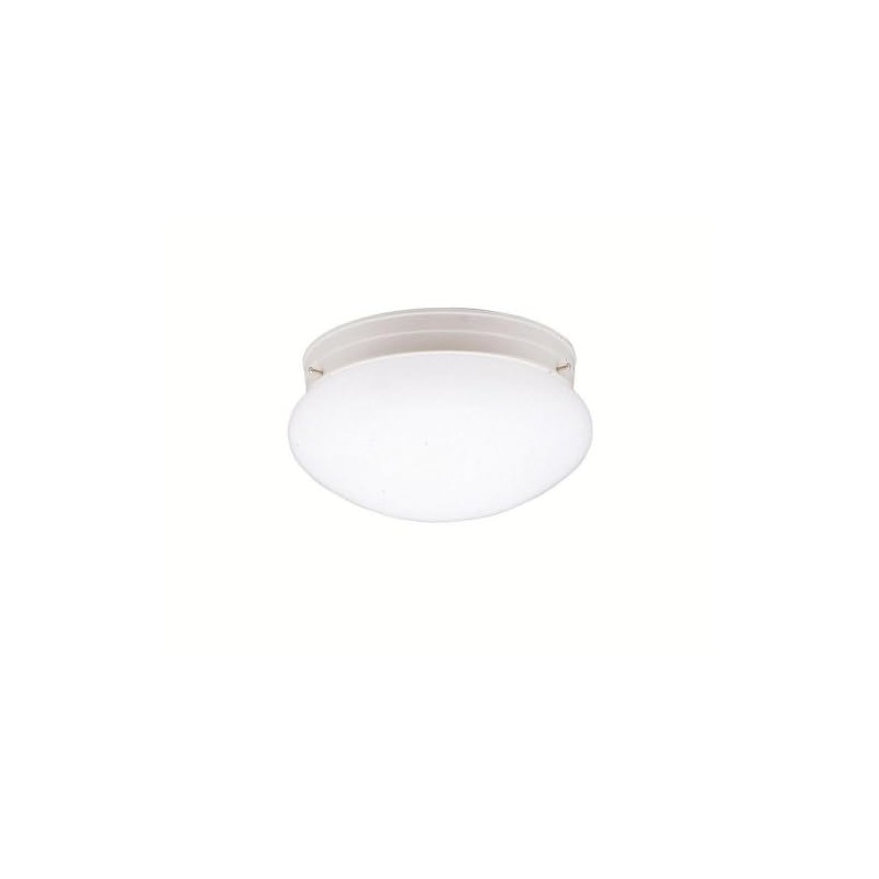 Kichler 208WH Ceiling Space Flush Mount 1-Light, White
