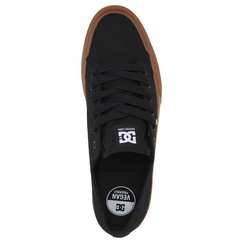DC Shoes Men's Manual Trainers, black gum