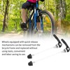 クイックリリースレバー 2個/セット 自転車 クイックリリース 串 前と後軸 フロント&リア ホイールブロック 耐久 長時間使用