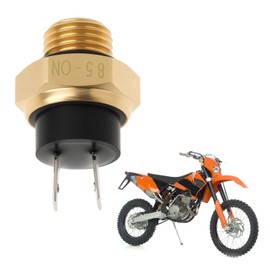 eMagTech Motorcycle 2-Pin Radiator Fan Switch Sensor M14 x 1.5 mm Compatible with KTM 250 EXC Racing 2001-2006
