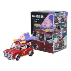 Jextech Figura Majin Boo Y Mr. Satan Coche Dragon Ball Z 13cm