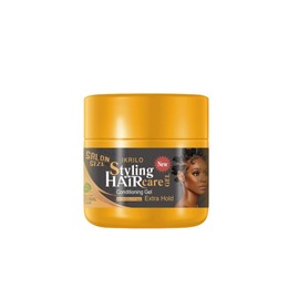 JasCherry 113.5g/4OZ Braid Gel, Edge Control for Braids, Extra Hold Conditioning Braiding Gel Natural Gloss Styling Wax for Locs Twists and Edges, Tames Frizz And Keeps Hair Wig In Place