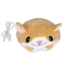 Active Moving Plush Toy Interactive Sound Effect Soft Reliable Electronic Moving Cartoon Plush Toy for Baby Toddlers Hamster