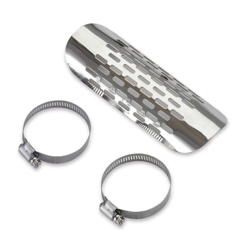 PLOT Maintenance Motorcycle Muffler Guard Track Punching Heat Guard Harley