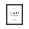14x11 Black Ornate Photo Frame With White Mat For A4