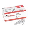 5 X Universal 72210 - Paper Clips, Smooth Finish, No. 1, Silver, 100/Box, 10 Boxes/Pack-UNV72210 by Universal