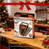 HORUSDY 12-Piece SAE Flex-Head Ratcheting Wrench Set with Organizer |