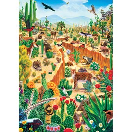 MasterPieces 550 Piece Jigsaw Puzzle For Adults, Family, Or Kids - Last Oasis - 18"x24"