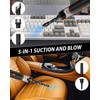 NIMBLYTECH Handheld Car Vacuum Cleaner, 19000Pa High Power Suction &