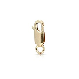 Lobster Clasp 14Kt Gold Filled 11.7mm with Open Jump Ring - 2pcs Wholesale Price (2221)/1