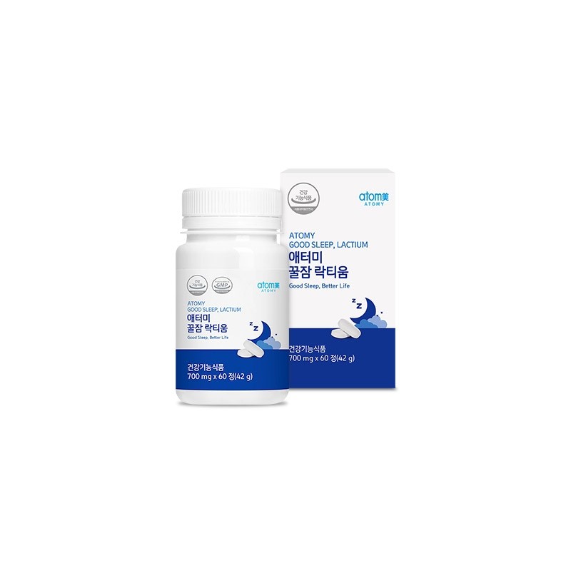 Atomy Sweet Sleep Lactium 60 Tablets Theanine Sleep Health /